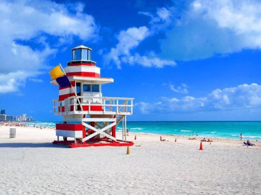 Apartment Right On The Beach! Miami Beach Eksteriør bilde